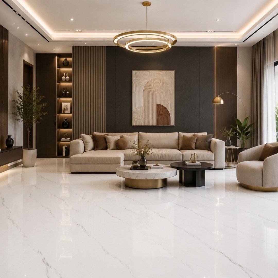 AL ZEBRONIC STATUARIO Marble & Stone Living Area Tiles - My Home Studio